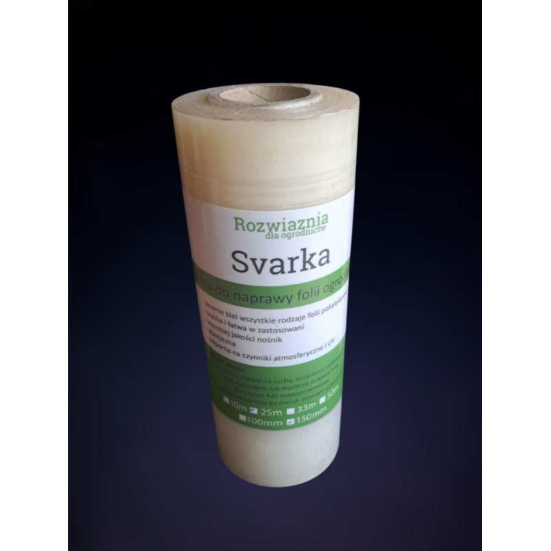 Скотч Плівка для ремонту теплиць 150 мм*25м 100мк