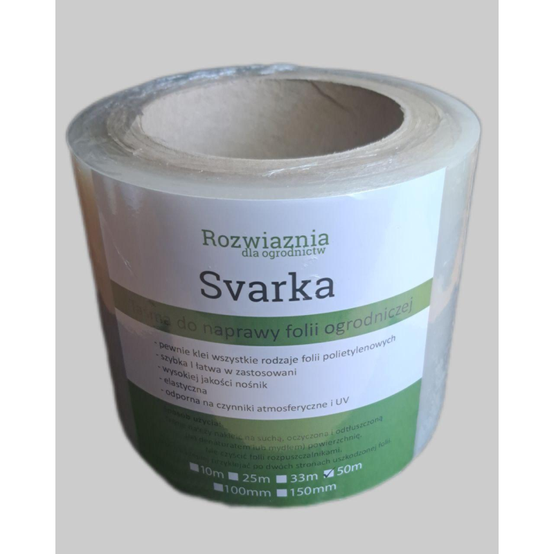 Плівка  скотч для ремонту теплиць 100 мм*50 м 100 мк